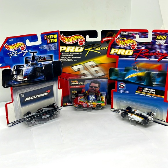 Mattel Other - Vintage Mattel Hot Wheels Pro Racing Series Die Cast Cars 1990s/2000s McLaren